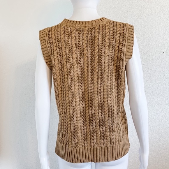 Rachel Zoe Cable Knit Patterned Sweater Vest Size XS - Picture 10 of 10